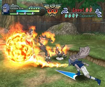 Naruto - Clash of Ninja Revolution 2 screen shot game playing